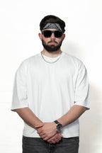 White cropped T-shirt