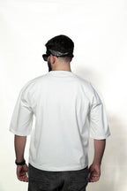 White cropped T-shirt