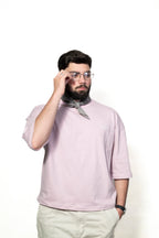 Pink cropped T-shirt