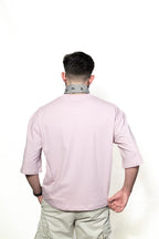 Pink cropped T-shirt